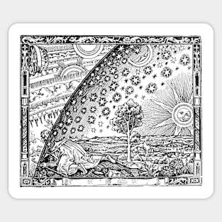 Peering Through The Universe, 1888 Sticker